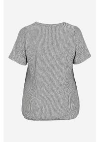 Zhenzi - T-shirt Lesha. Kolor: czarny. Materiał: jersey. Wzór: nadruk