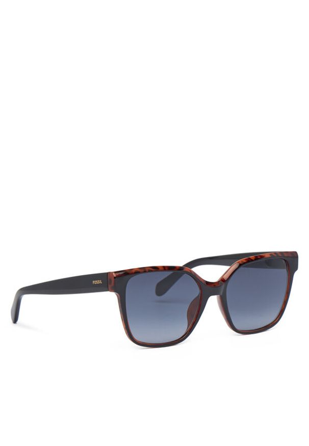 Fossil Okulary przeciwsłoneczne 3170/G/S 207754 Czarny. Kolor: czarny