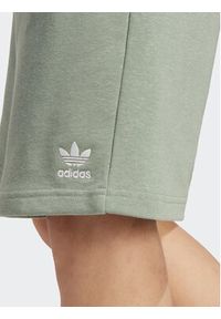 Adidas - adidas Szorty sportowe Essentials+ Made With Hemp Shorts HR2964 Zielony Regular Fit. Kolor: zielony. Materiał: bawełna. Styl: sportowy