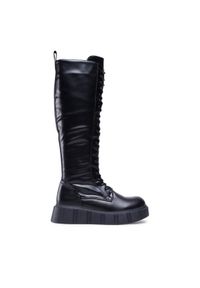 Jenny Fairy Kozaki WS5890-03 Czarny. Kolor: czarny. Materiał: skóra #1