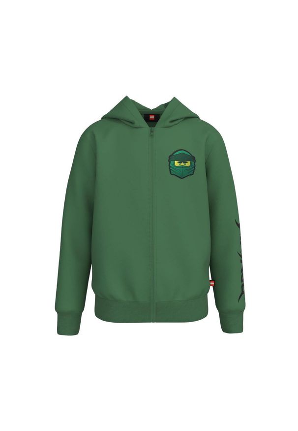 LEGO Wear - Polar turystyczny dziecięcy LEGO. Kolor: zielony. Materiał: polar