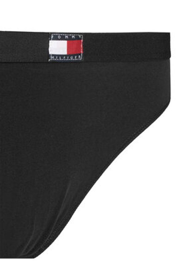 TOMMY HILFIGER - Tommy Hilfiger Komplet 5 par stringów UW0UW05642 Czarny. Kolor: czarny. Materiał: bawełna