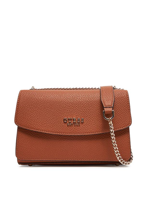 Guess Torebka HWBG73 34210 Brązowy. Kolor: brązowy. Materiał: skórzane