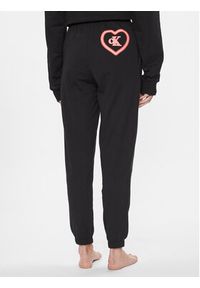 Calvin Klein Underwear Spodnie piżamowe 000QS7085E Czarny Relaxed Fit. Kolor: czarny. Materiał: bawełna