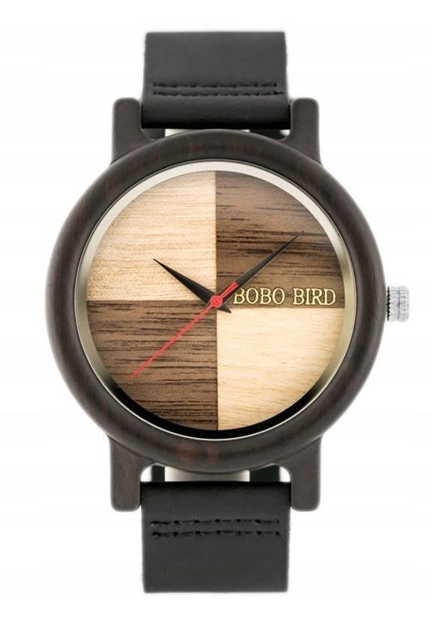 NoName - Zegarek Zegarek męski drewniany 8876 + BOX