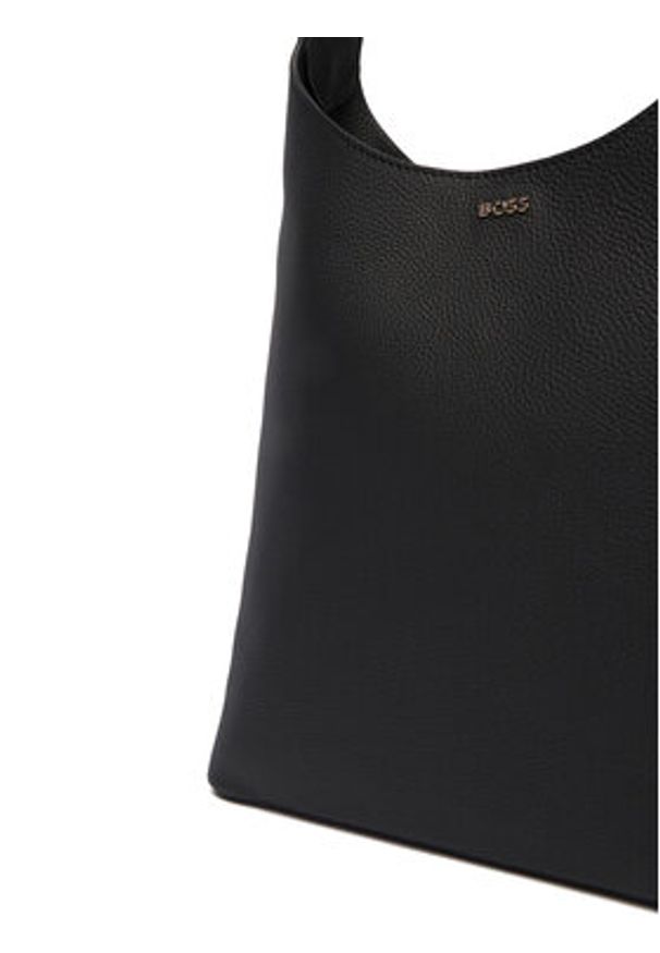 BOSS Torebka 50557982 Czarny. Kolor: czarny. Materiał: skórzane