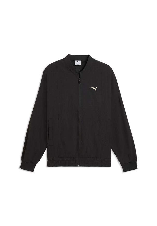 Puma - Męska kurtka bomber PUMA Class PUMA. Kolor: czarny, szary, wielokolorowy, fioletowy. Sport: bieganie