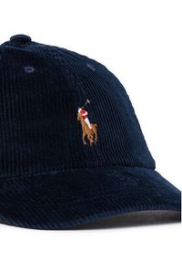 Polo Ralph Lauren Czapka z daszkiem 211A90413001 Granatowy. Kolor: niebieski. Materiał: bawełna #3
