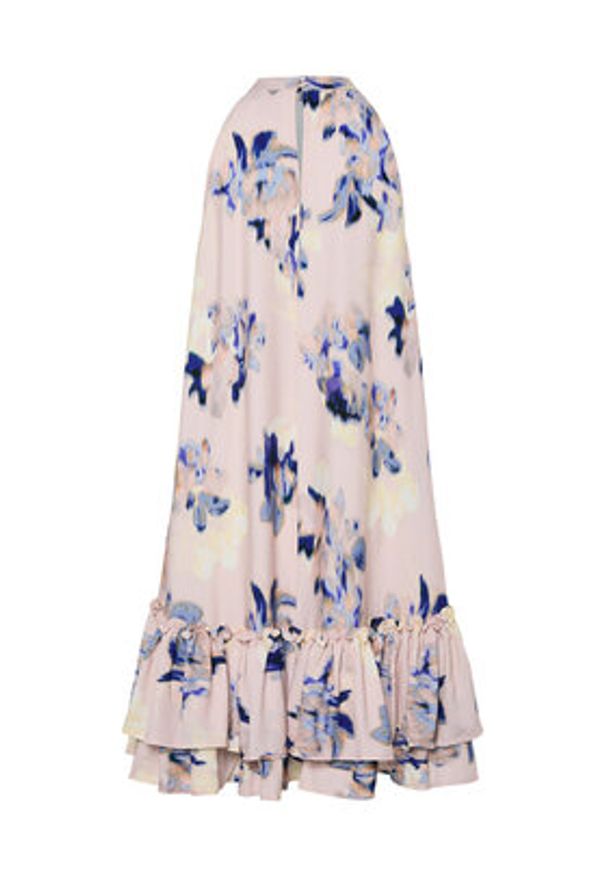 YAS Sukienka letnia Seraki 26037247 Różowy Regular Fit. Kolor: różowy. Materiał: wiskoza. Sezon: lato