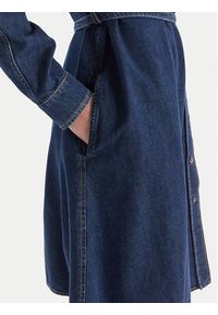 Weekend Max Mara Sukienka jeansowa Balenio 2525226081 Granatowy Regular Fit. Kolor: niebieski. Materiał: bawełna #4