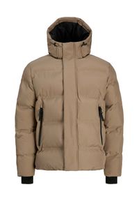 Jack & Jones Kurtka zimowa Fusion 12285919 Beżowy Regular Fit. Kolor: beżowy. Materiał: syntetyk. Sezon: zima #1