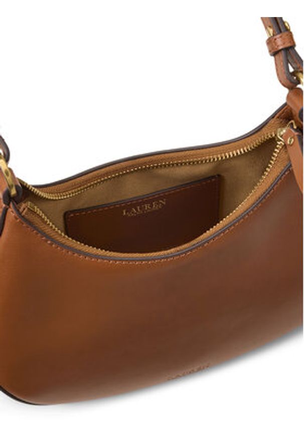 Lauren Ralph Lauren - LAUREN RALPH LAUREN Torebka 431P11747001 Brązowy. Kolor: brązowy. Materiał: skórzane
