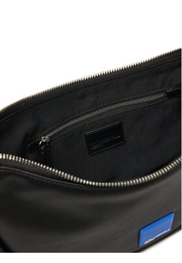 Karl Lagerfeld Jeans Torebka A1W30261 Czarny. Kolor: czarny. Materiał: skórzane