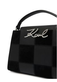 Karl Lagerfeld - KARL LAGERFELD Torebka B3W30027 Czarny. Kolor: czarny. Materiał: skórzane, zamszowe #5