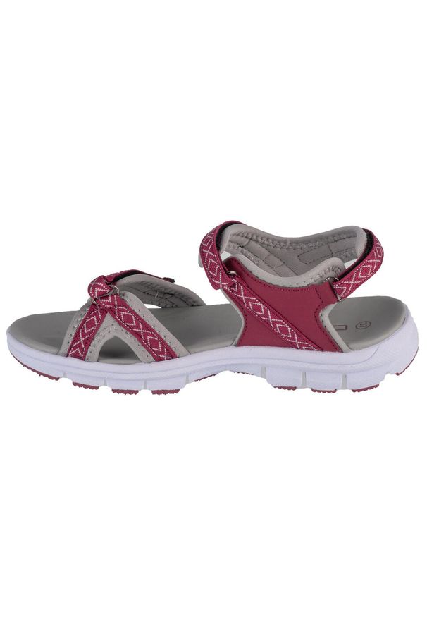 CMP - Sandały damskie, Almaak Hiking Sandal. Kolor: biały, fioletowy, wielokolorowy. Materiał: guma, syntetyk, tkanina, materiał