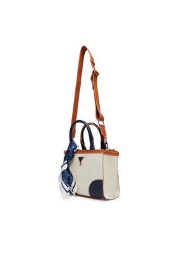 Guess Torebka J6RZ09 WJ930 Beżowy. Kolor: beżowy. Materiał: skórzane