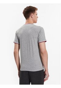 Brave Soul T-Shirt MTS-149FEDERERG Szary Regular Fit. Kolor: szary. Materiał: bawełna