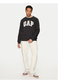 GAP - Gap Bluza 852079-07 Czarny Regular Fit. Kolor: czarny. Materiał: bawełna