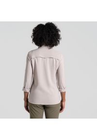 CRAGHOPPERS - Koszula podróżnicza damska Craghoppers NosiLife Pro LS Shirt III. Kolor: brązowy