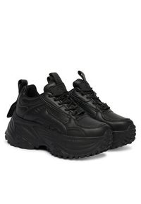 Buffalo Sneakersy Turbo One 1636744 Czarny. Kolor: czarny. Materiał: materiał #4