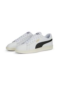 Puma - Sneakersy Smash 3.0 L PUMA White Black Gold Frosted Ivory beige. Kolor: biały, beżowy, czarny, wielokolorowy. Sport: tenis #1