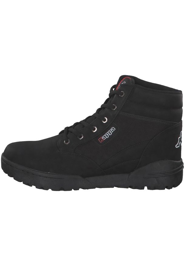 Buty do chodzenia Kappa Bonfire. Kolor: czarny. Materiał: syntetyk, materiał. Sport: turystyka piesza