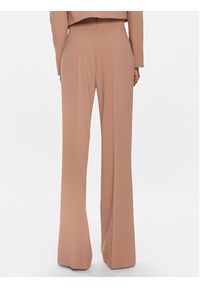 Pinko Spodnie materiałowe 100055 A14I Brązowy Straight Fit. Kolor: brązowy. Materiał: syntetyk #3