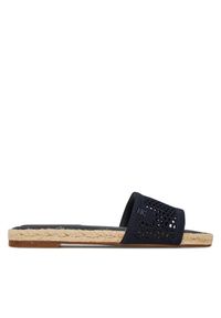 TOMMY HILFIGER - Espadryle Tommy Hilfiger. Kolor: niebieski. Materiał: mesh