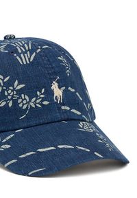 Polo Ralph Lauren Czapka z daszkiem 211967359001 Granatowy. Kolor: niebieski. Materiał: materiał, bawełna