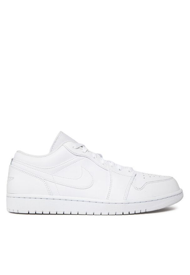 Nike Sneakersy Air Jordan 1 Low 553558 136 Biały. Kolor: biały. Materiał: skóra. Model: Nike Air Jordan