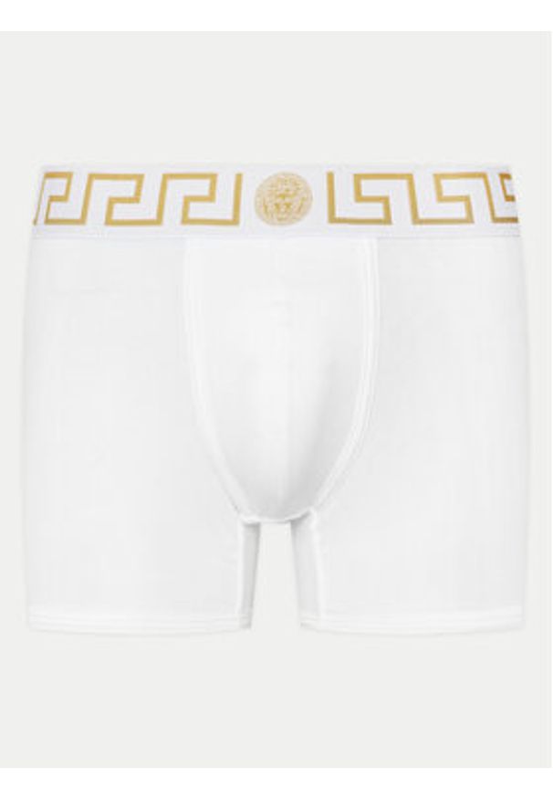 VERSACE - Versace Bokserki AU10028 1A10011 Biały. Kolor: biały. Materiał: bawełna