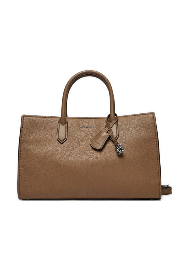 MICHAEL Michael Kors Torebka 30F4SETS2L Brązowy. Kolor: brązowy. Materiał: skórzane