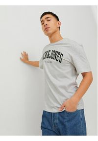 Jack & Jones - Jack&Jones T-Shirt Josh 12236514 Szary Relaxed Fit. Kolor: szary. Materiał: bawełna #4