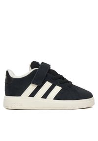 Adidas - adidas Sneakersy Grand Court 00S El I JR0779 Czarny. Kolor: czarny. Materiał: skóra, zamsz #1