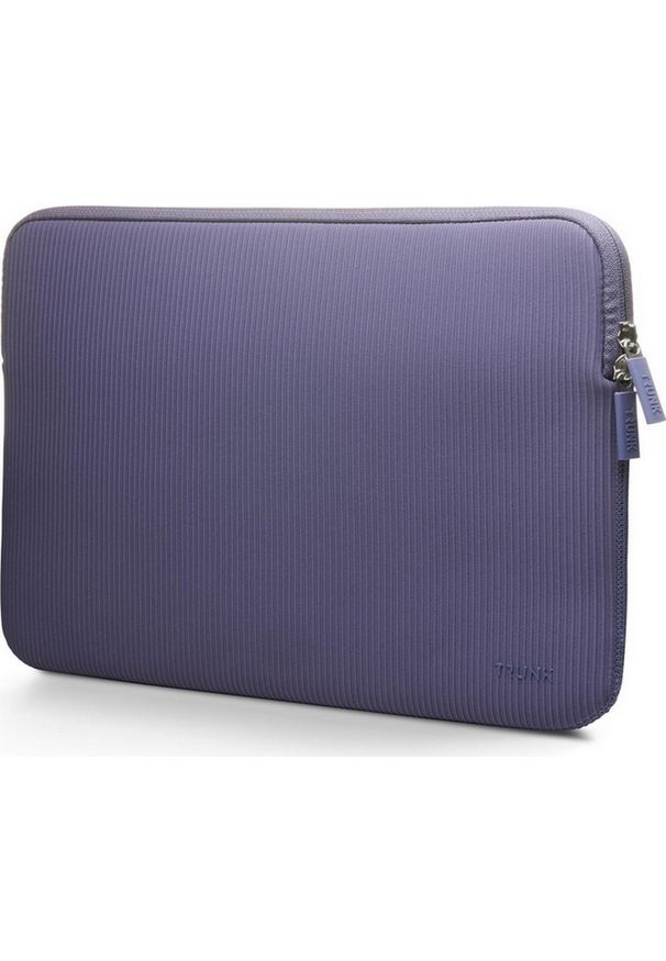 Etui Trunk Ribbed Velvet do MacBook 14'' (blueberry). Materiał: mikrofibra, materiał, neopren, prążkowany. Styl: elegancki, casual