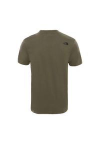 Koszulka The North Face M Simple Dome Tee męska. Kolor: wielokolorowy, czarny, zielony