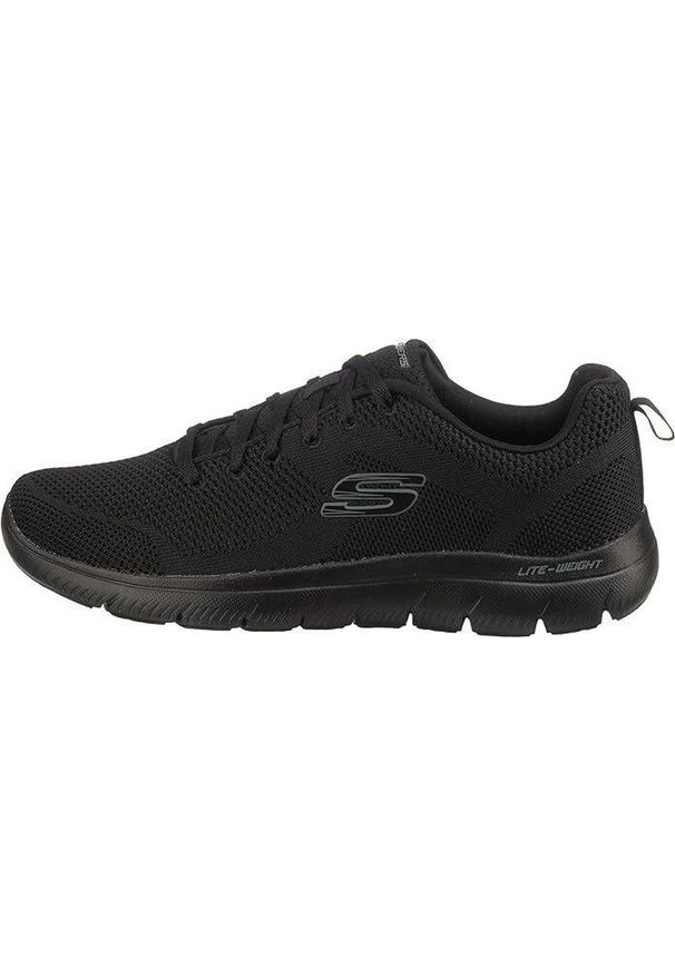skechers - Buty męskie SKECHERS Summits Brisbane. Kolor: czarny. Model: Skechers Sport. Sport: turystyka piesza
