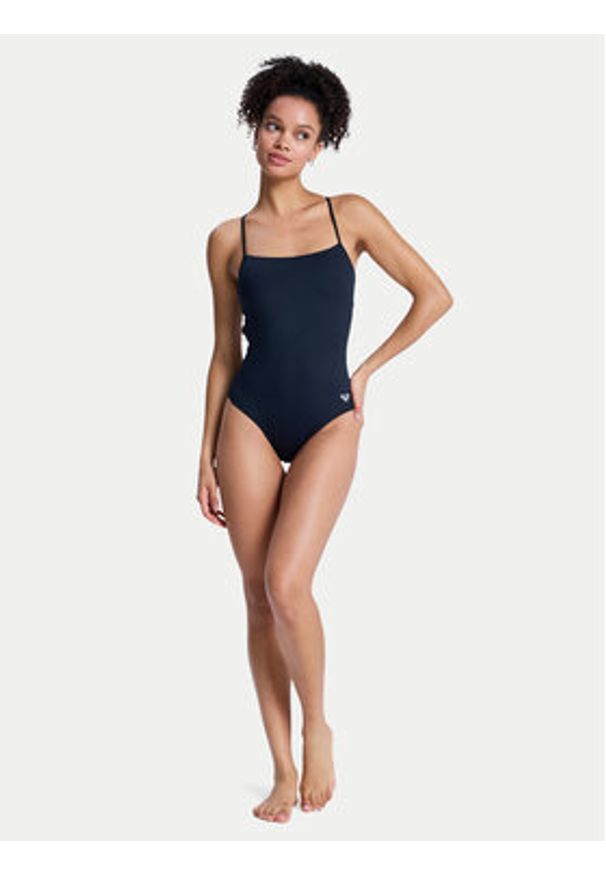 Roxy Strój kąpielowy Solid Essentials ERJX103805 Czarny. Kolor: czarny. Materiał: syntetyk