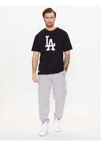 New Era T-Shirt La Dodgers Mlb League Essential 60332293 Czarny Oversize. Kolor: czarny. Materiał: bawełna #2