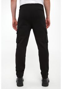 Karl Lagerfeld - Spodnie dresowe męskie cargo KARL LAGERFELD. Materiał: dresówka #5