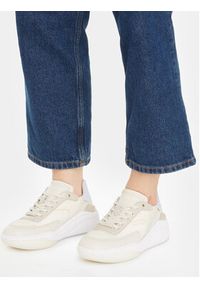 Calvin Klein Sneakersy Cloud Wedge Lace Up HW0HW01647 Beżowy. Kolor: beżowy #3