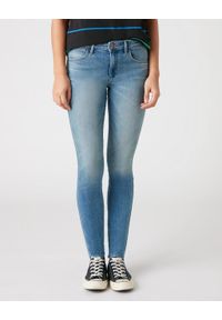 Wrangler - SPODNIE DAMSKIE WRANGLER SKINNY SWEET VINTAGE W28KZM29B 112128372. Styl: vintage