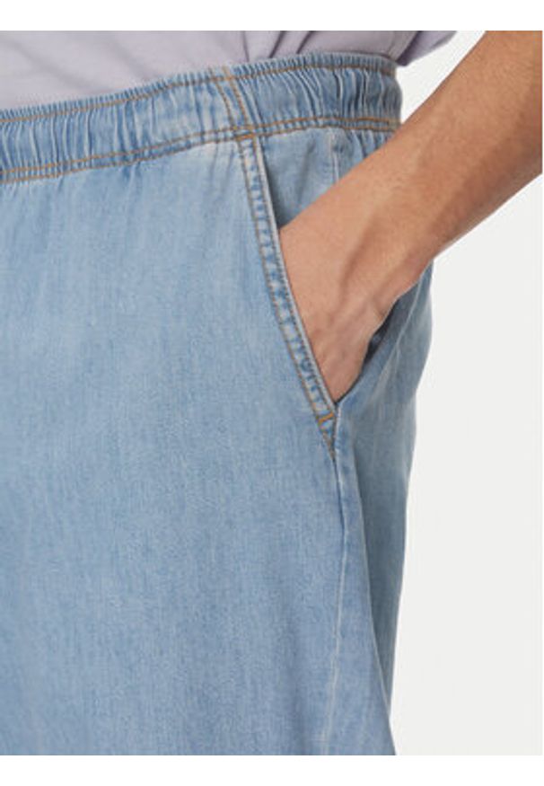 Jack & Jones - Jack&Jones Spodnie materiałowe Bill 12270255 Niebieski Relaxed Fit. Kolor: niebieski. Materiał: bawełna