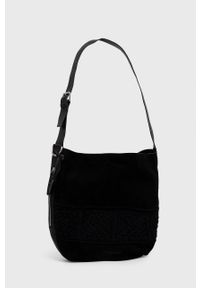 Desigual torebka 22SAXL01 kolor czarny. Kolor: czarny. Rodzaj torebki: na ramię #4