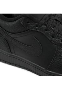 Nike Sneakersy Air Jordan1Low 553558 091 Czarny. Kolor: czarny. Materiał: skóra. Model: Nike Air Jordan #4