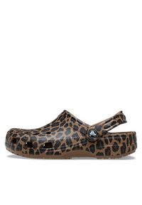 Crocs Klapki Classic Animal Clog 211800 Brązowy. Kolor: brązowy #4