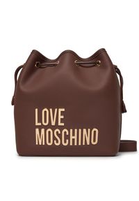 Love Moschino - Torebka LOVE MOSCHINO. Kolor: brązowy