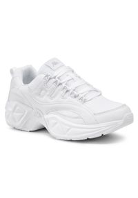 Sneakersy Kappa 242672OC White 1010. Kolor: biały. Materiał: skóra #1