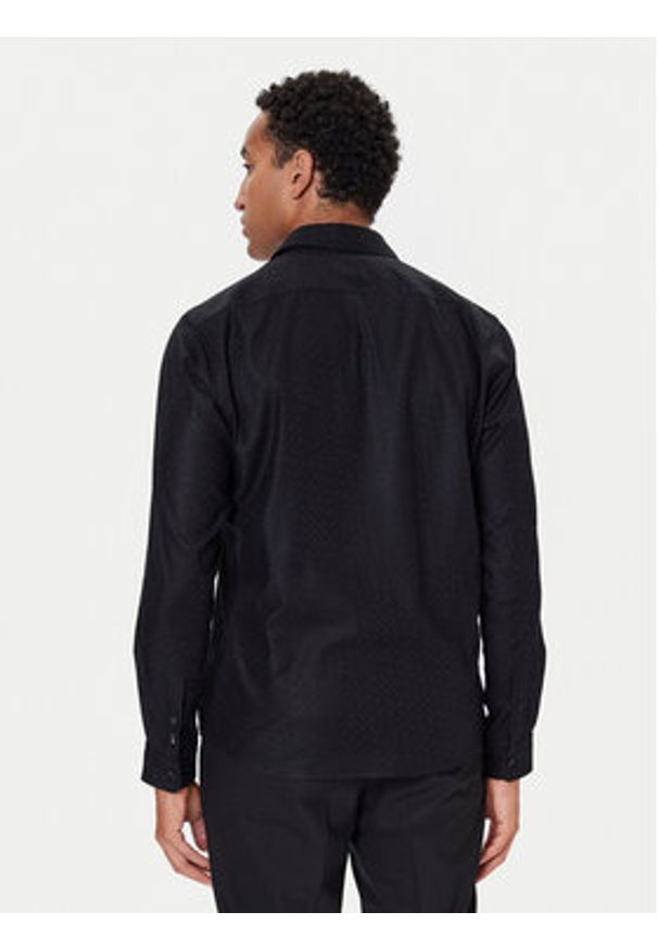 BOSS Koszula C-Liam 50550657 Czarny Regular Fit. Kolor: czarny. Materiał: bawełna