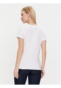 Guess T-Shirt Skylar V4GI09 J1314 Biały Slim Fit. Kolor: biały. Materiał: bawełna #4